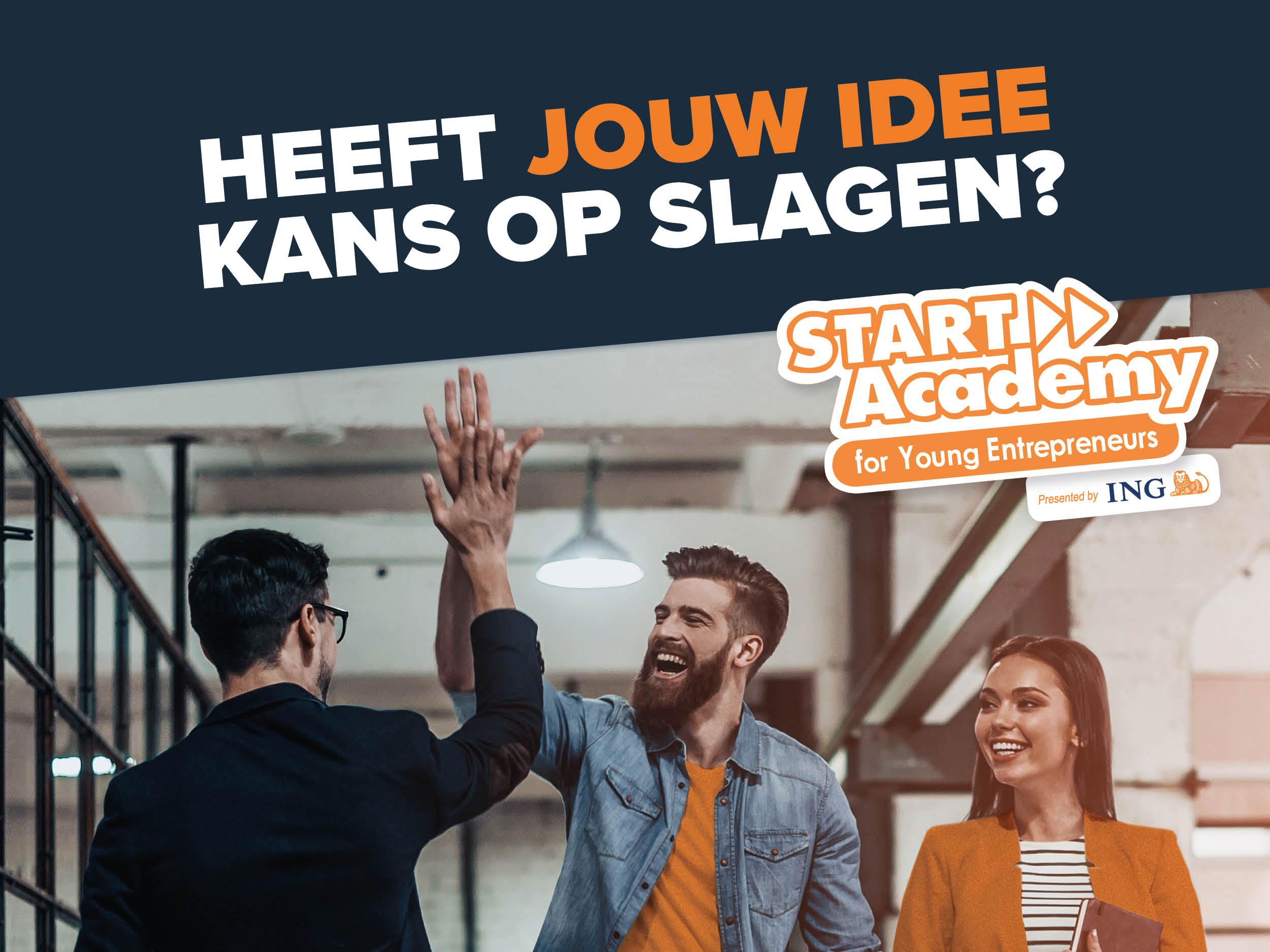 Schrijf je nu in voor Start Academy 