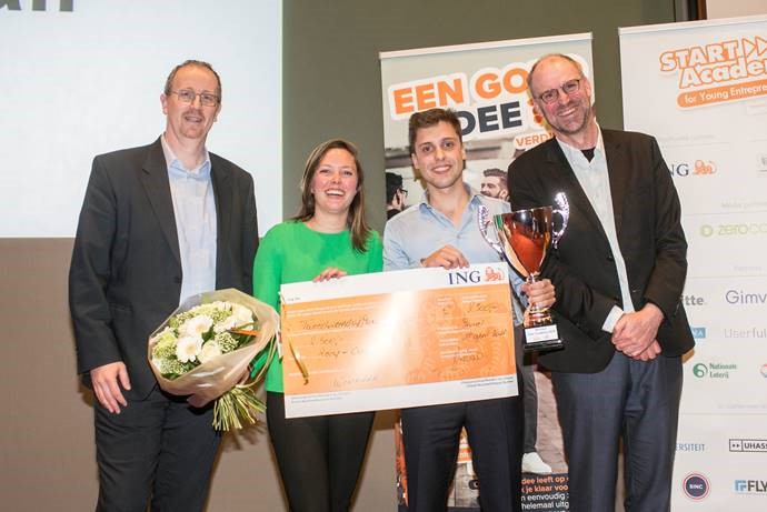 Recy-call van UGent wint ideeënwedstrijd Start Academy 